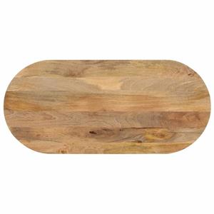 VidaXL Tafelblad ovaal 140x50x2,5 cm massief mangohout