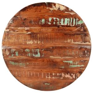 VidaXL Tafelblad rondØ 90x2,5 cm massief gerecycled hout