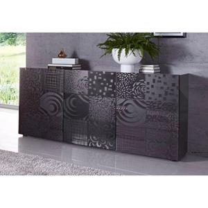 LC Dressoir Miro Breedte 181 cm met decoratieve zeefdruk