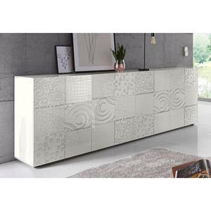 LC Dressoir Miro Breedte 241 cm met decoratieve zeefdruk