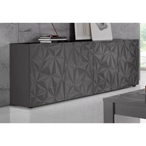 LC Dressoir Prisma Breedte 241 cm, 4 deuren