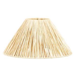 Leen Bakker Lampenkap Vloerlamp Skye - beige - Ø50x27 cm