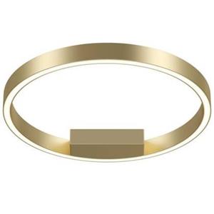 Maytoni - Rim Moderne integrierte LED-Halbbündigleuchte Messing, 40 cm, 3000 k