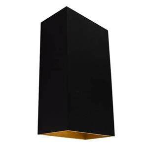 Highlight Wandlamp Eros Zwart - Goud Up & Down 18cm 2 x GU-10