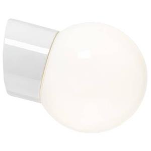 Ifo Electric Ifö Electric Classic Globe wandlamp porselein wit IP54 150mm LED