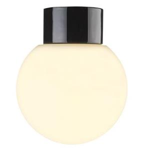 Ifo Electric Ifö Electric Classic Globe plafond- en wandlamp porselein zwart IP54