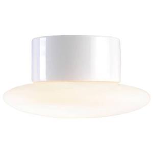 Ifo Electric Ifö Electric Aton Caïro plafond-en wandlamp porselein wit IP44 LED