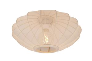 Lucide - Deckenleuchte - 1xE27 - Beige corina