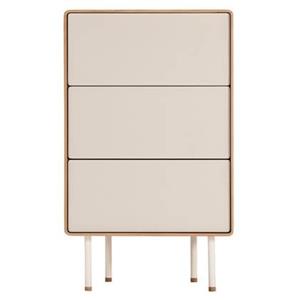 Gazzda Fina ladekast 60x45 natural|wit