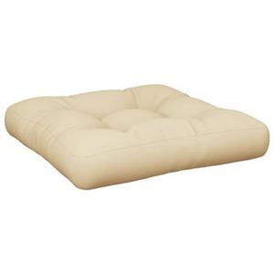 vidaXL Polsterauflage Palettensofa-Kissen Beige 50x50x10 cm