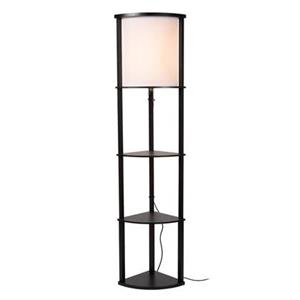 Lucide MENNO Vloerlamp 1xE27 - Zwart