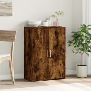 vidaXL Dressoir 60x31x84 cm bewerkt hout gerookt eikenkleurig