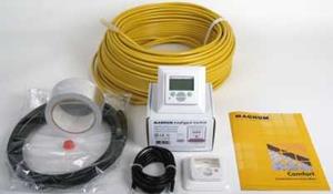 Magnum cable elektrische vloerverwarming set 3300W 194 m met WiFi thermostaat wit 103305