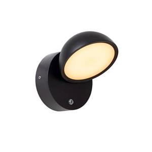 Lucide FINN Wandlamp 1xGeïntegreerde LED - Zwart