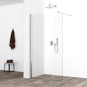 BWS Inloopdouche  Loek 80x220 Cm 8 Mm Nano Coating Helder Glas Chroom