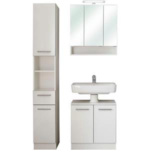 Saphir Badmeubelset Quickset 953 3-teilig, Waschbeckenunterschrank und LED-Spiegelschrank (set)
