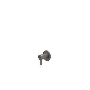 IVY Pact Afbouwdeel Inbouw douchemengkraan Eenhendel met ronde rozet Geborsteld metal black PVD 6202056