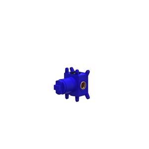 IVY Inbouwbox t.b.v. inbouw stopkraan flow-through Symmetry Donker blauw 6202438