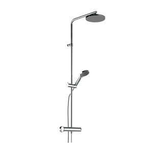 Plieger New Way opbouw regendouche compleet 25cm chroom