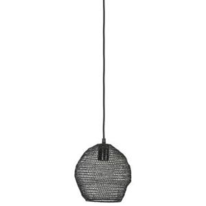 Light & Living  Hanglamp NOLA - Ø18x20cm - Zwart