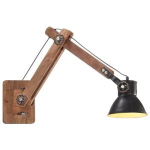 VidaXL Wandlamp Zwart