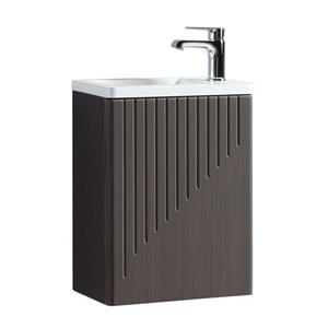 Badplaats Toiletmeubel Faro 40cm - bruin eiken
