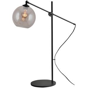 Masterlight Bureaulamp Bella 2 met Ø 20cm goud glas 4981-05-02-20