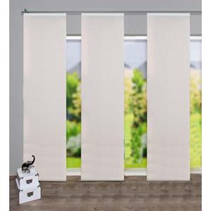 HOME WOHNIDEEN Paneelgordijn LOGI HxB: 245x60, inclusief bevestigingsmateriaal (3 stuks)