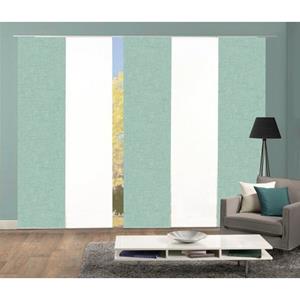 HOME WOHNIDEEN Schiebegardine "PIVE 5er SET", (5 St.), Schiebevorhang Digidruck 5er Set PIVE