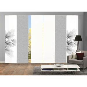 HOME WOHNIDEEN Paneelgordijn KESSI set van 6 (6 stuks)