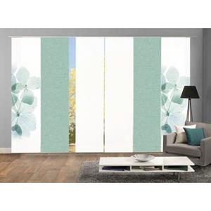 HOME WOHNIDEEN Schiebegardine "BONITA 6er SET", (6 St.), Schiebevorhang Digidruck 6er Set BONITA