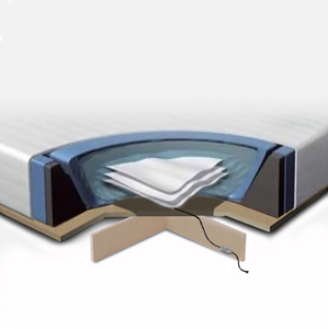 Waterbedset incl. accessoires en voetstuk 160x200 cm SOLERS