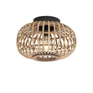 qazqa Orientalische Deckenleuchte Bambus - Amira - Naturel