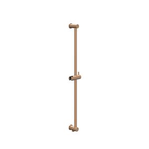 IVY Glijstang 80cm met geïntegreerde wateruitlaat Geborsteld mat koper PVD 6900055
