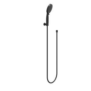IVY Handdoucheset - 150cm doucheslang - wandhouder - 3 standen handdouche - Mat zwart PED 6901112