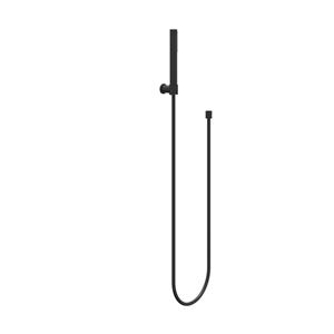 IVY Handdoucheset - 150cm doucheslang - wandhouder - Staafhanddouche - Mat zwart PED 6901122