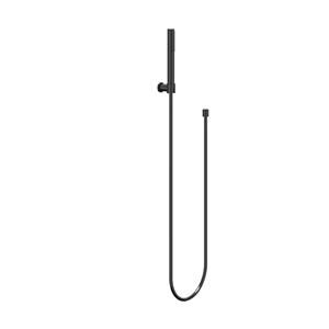 IVY Handdoucheset - 150cm doucheslang - wandhouder - Staafhanddouche - Zwart chroom PVD 6901127