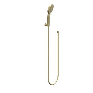 IVY Handdoucheset - 150cm doucheslang - wandhouder - 3 standen handdouche - Geborsteld mat goud PVD 6901114