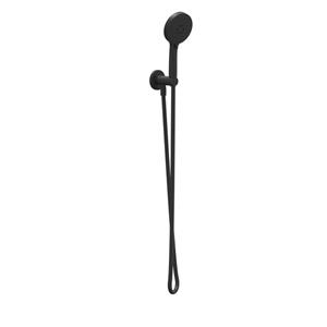 IVY Handdoucheset - 150cm doucheslang - wandhouder met uitlaat - 3 standen handdouche - Mat zwart PED 6901142