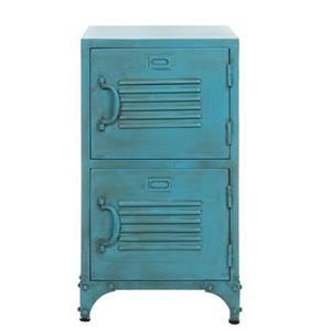 Rootsmann Lockerkast Blauw | Locker Met 2 Deuren