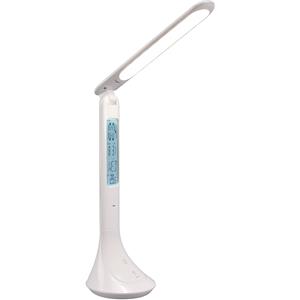 BES LED LED Bureaulamp - Trion Taty - 4W - Natuurlijk Wit 4000K - Oplaadbare batterijen - Wit - Kunststof