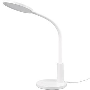 BES LED LED Bureaulamp - Trion Laly - 8.4W - Natuurlijk Wit 4000K - Timer - Aanraakschakelaar - Wit - Kunststof