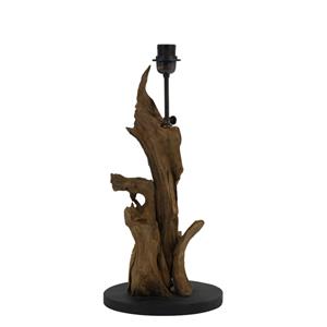 Countrylifestyle Lampvoet Ikal hout Naturel bruin