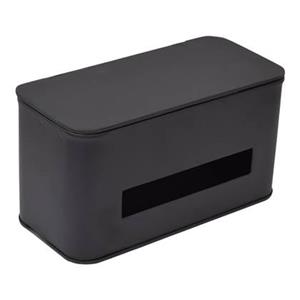 Pali Tissuebox - Metaal - Zwart