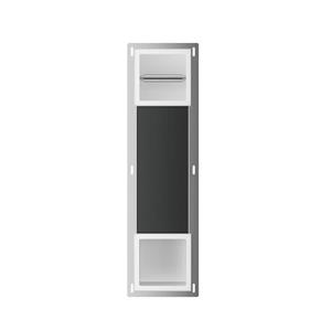 Xellanz Rocko toiletrolhouder zonder klep en reserverolhouder inbouw mat wit 33.2185