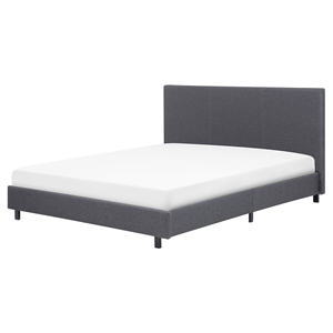 BELIANI Waterbed stof grijs 160 x 200 cm ALBI