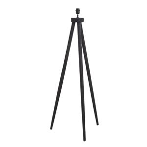 Vloerlamp Ilias - Hout Mat Zwart