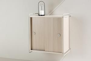 Nohr Hangende Opbergkast Marketta 68 x 60cm - Whitewash