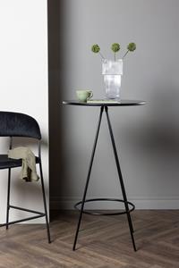 Nohr Ronde Bartafel Wykisha MDF, 60cm - Zwart