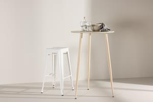 Nohr Ronde Bartafel Quennel 70cm - Whitewash